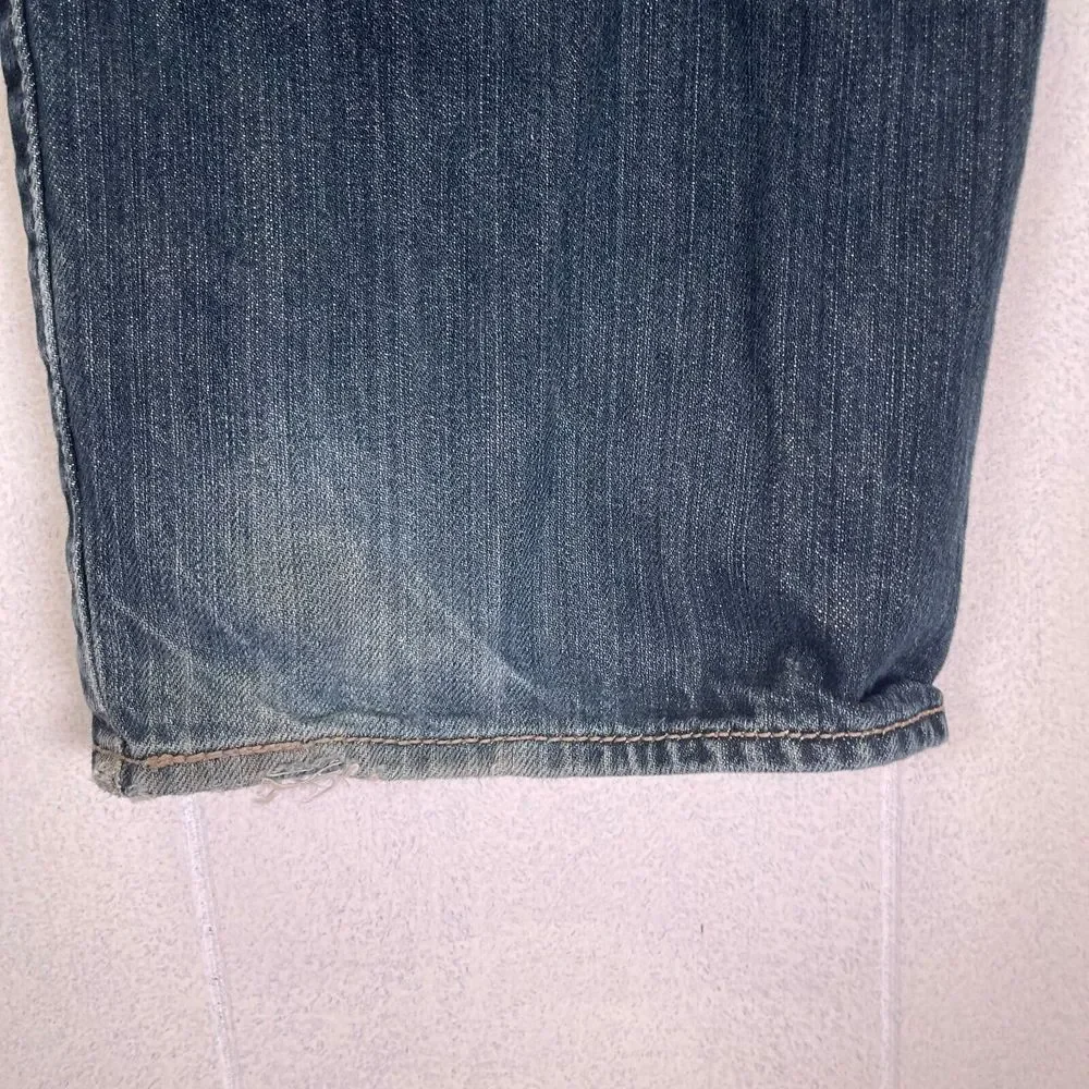 Levi's 501 Button Fly‎ Jeans Men 38x29 Blue Denim BlokeCore ClassicCore Straight
